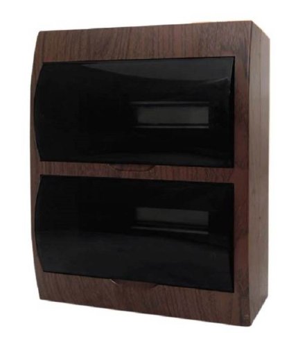 Бокс пластиковый EKF PROxima ЩРН-П-24 (327x270x100мм) IP41 темное дерево  картинка 